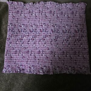 Expand - a- Band Breast Binder  Lavander Floral Latex Free Size XL